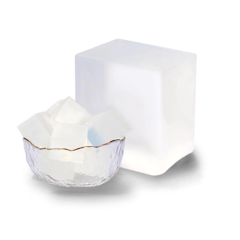 Essencetics Clear Glycerin Soap Base Bulk 5lb - SLS Free, Vegan - Organic Melt and Pour Soap Base for Soaps Making - Made from Natural Glycerin - Glicerina para Hacer Jabones Artesanales Organica - Image 2